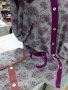 Дамска пижама с дълъг ръкав  с копчета, снимка 8