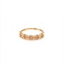 Златен дамски пръстен 1,62гр. размер:56 14кр. проба:585 модел:20137-6, снимка 1 - Пръстени - 42616002