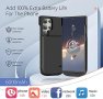 Нов 6000mAh Калъф с Батерия за Galaxy S23 Ultra Енергия Защита, снимка 4