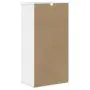 vidaXL Страничен шкаф с чекмедже ODDA White 40x24x79 cm, снимка 8