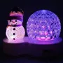 Светеща Фигурка Снежен човек с Проектор, Коледни Лампички, снимка 3