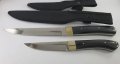 Ловен Руски нож от масивна стомана – Охотник, лов, риболов, къмпинг, снимка 2