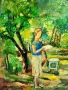 Стара картина /1960/ , снимка 2