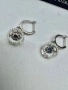 Сребърни обеци с мойсанит (Диамант) 0.5 карата, снимка 6