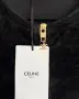 Плюшен къс суичър Celine Style с цип – нов с етикет., снимка 2