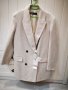 Бяло палто Зара Zara, снимка 1 - Палта, манта - 31509738