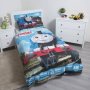 Детски спален комплект Thomas & Friends / 100% памук, снимка 1 - Спално бельо и завивки - 39722487