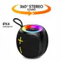 Преносима Bluetooth колонка 12W с RGB Bluetooth 5.3 и IPX4, снимка 2