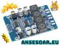 Нов Висококачествен 2x45W 12V 24V Стерео Hi-Fi аудио Bluetooth Цифров усилвател Клас D мощен готов, снимка 3