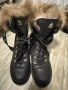 Разкошни боти естествена кожа естествен косъм от лисица Daris DARIS номер 39, снимка 2