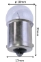 КРУШКА R5W 5W BA15S 12V, снимка 2