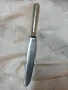 Стар сребърен нож с дължина 20,5 см маркировка за сребро ,общи тегло 58 грама , снимка 1