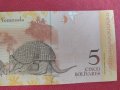 КРАСИВА БАНКНОТА 5 БОЛИВАРА ВЕНЕЦУЕЛА УНИКАЛНО КРАСИВА ПЕРФЕКТНО СЪСТОЯНИЕ ЗА КОЛЕКЦИОНЕРИ 28370, снимка 7