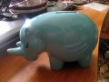 Порцеланова касичка носорог, снимка 1 - Антикварни и старинни предмети - 36620655