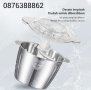 Професионален Електрически Чопър Месомелачка 2L. 1200W, снимка 7
