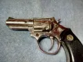 СТАРА КОЛЕКЦИОНЕРСКА ФИГУРАЛНА ГАЗОВА ЗАПАЛКА ПИСТОЛЕТЧЕ Тип РЕВОЛВЕР 47809, снимка 10