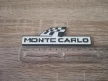 емблема Skoda Monte Carlo черно с бяло, снимка 2