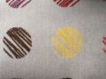 Постелка/килимче 67х120 см многоцветно на точки внос от Германия, снимка 1 - Други стоки за дома - 31606213