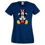 Дамска тениска Mickey & Minnie 3 Мини Маус,Микки Маус.Подарък,Изненада,, снимка 5