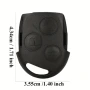 Калъф за ключ FORD с 3 бутона, острие HU101 за Mondeo, Fiesta, Focus, Transit, Connect KA и др​​, снимка 4