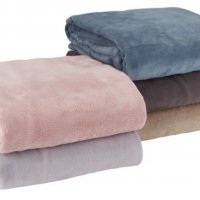 Поларено одеяло 140×200см, снимка 1 - Олекотени завивки и одеяла - 38426288