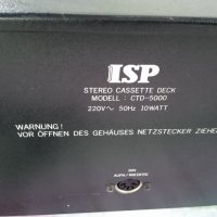 ISP CTD-5000 стерео касетен дек, снимка 8 - Декове - 37624294