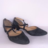 Дамски обувки, № 38,5, естествен велур, Salamander, снимка 4 - Дамски ежедневни обувки - 42325760