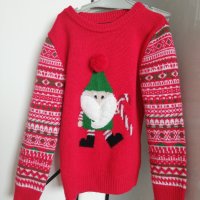 Коледна блузка за момче, снимка 1 - Детски Блузи и туники - 32179929