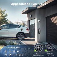 Ново Смарт EV Зарядно EVJUICION с Wi-Fi & Bluetooth, 3.3kW, LED Индикация Кола, снимка 7 - Аксесоари и консумативи - 42746530