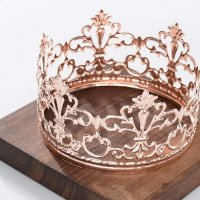 Корона Тиара метална за украса декор на торта парти , снимка 3 - Други - 27713898
