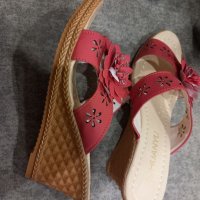 Нови дамски чехли на платформа № 38, снимка 6 - Чехли - 42026720