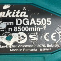 Makita DGA 505 - Безчетков ъглошлайф 18V, снимка 6 - Други инструменти - 44358329