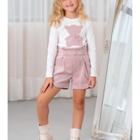 Contrast Детски панталони розови 110 см., снимка 3 - Детски къси панталони - 44149902