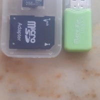 Micro sd карта Xiaomi 256 gb+card reader,бърза-20лв, снимка 3 - Карти памет - 36578780