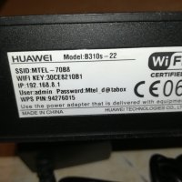 Huawei b-310s-22-рутер за сим карта без антени 1003211753, снимка 9 - Рутери - 32111529