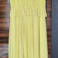 Жълта рокля , снимка 1 - Детски рокли и поли - 40737709