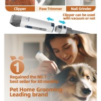 Машинка за подстригване на кучета и котки със прахосмукачка-професионална , снимка 3 - За кучета - 42267379