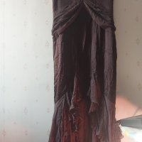 KAREN MILLEN. Size L Празнична рокля от  100% Коприна, снимка 4 - Рокли - 38481443