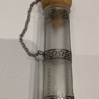 Сребърен(875) комплект СССР бутилка с две чаши-чаша за ликьор, снимка 6 - Други - 31353172