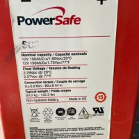 Тягов Гелов акумулатор Powersafe 190Ah, снимка 2 - Части - 38155624