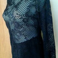 Блуза от еластична дантела🍀❤S,M❤🍀арт.4263, снимка 2 - Блузи с дълъг ръкав и пуловери - 36863484