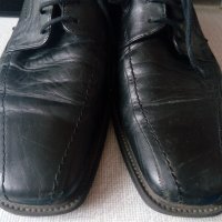 Официални мъжки кожени обувки Clarks Cushion Cell, снимка 9 - Официални обувки - 37220073