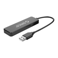 USB Хъб USB Разклонител Orico FL01 4 х USB2.0 Порта Черен, снимка 2 - Друга електроника - 35550585