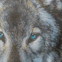 Нов мъжки суичър с трансферен печат Вълк със сини очи, в два цвята, снимка 7 - Суичъри - 27496023