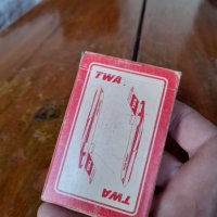Стари карти за игра TWA, снимка 2 - Други ценни предмети - 42552171