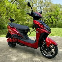 Електрически скутер EGV D3 RS LINE OPAI – 3000W червен, снимка 3 - Мотоциклети и мототехника - 36653184
