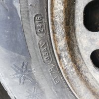 4бр зимни гуми с ДЖАНТИ 5х112 16ц, снимка 5 - Гуми и джанти - 31376507