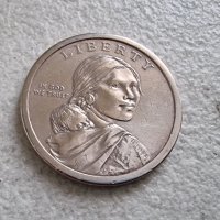 Оригинална монета.САЩ.. Един Американски долар 2000 г., снимка 8 - Нумизматика и бонистика - 39629707