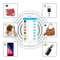 GPS Tracker проследяващо Bluetooth устройство, аларма за домашни любимци, ключове, автомобил и др.  , снимка 4 - Друга електроника - 32158078