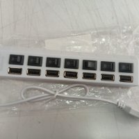 USB хъб / hub 7 ports, снимка 1 - Друга електроника - 38151357